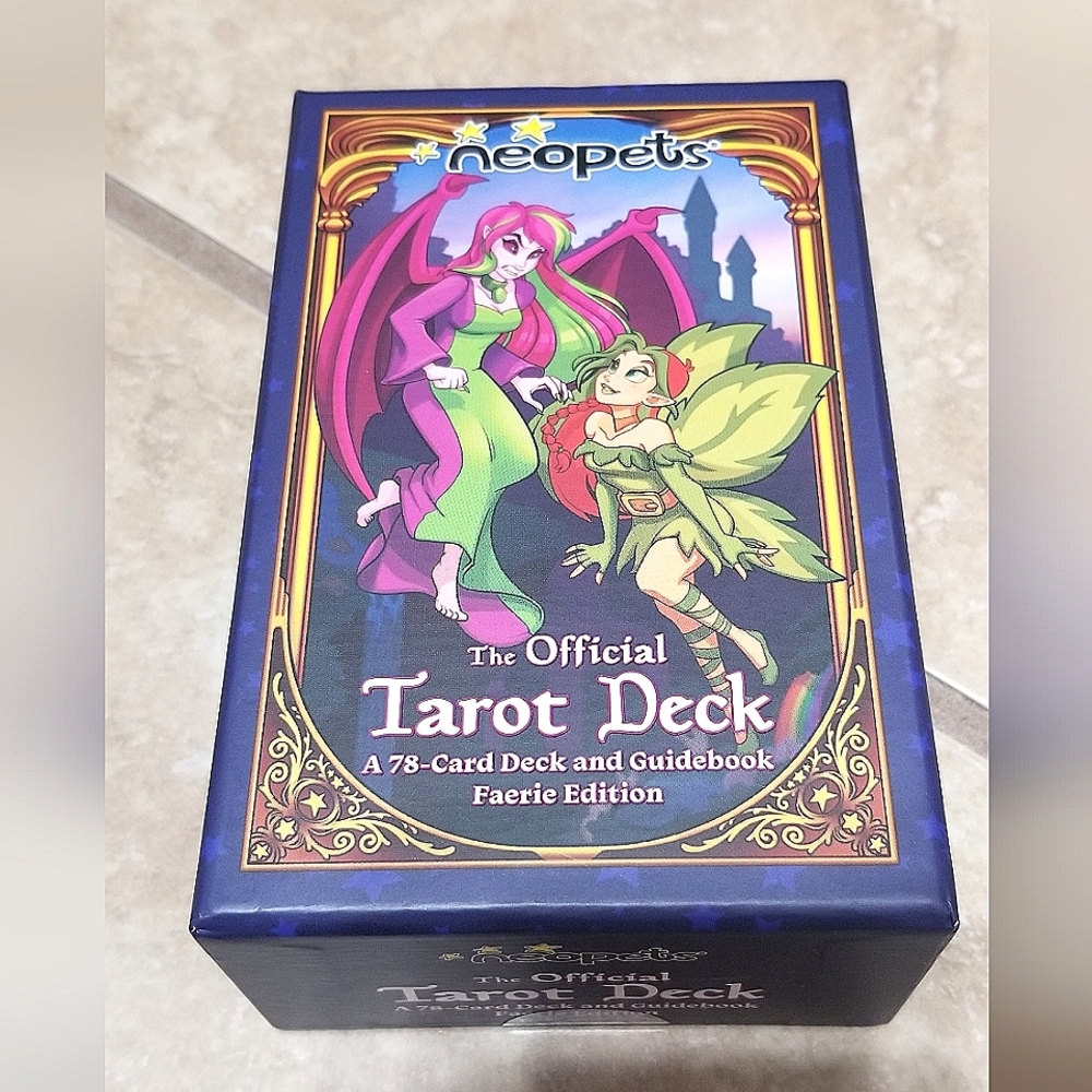 Neopets The Official Tarot Deck: A 78-Card Deck and Guidebook, Faerie Edition